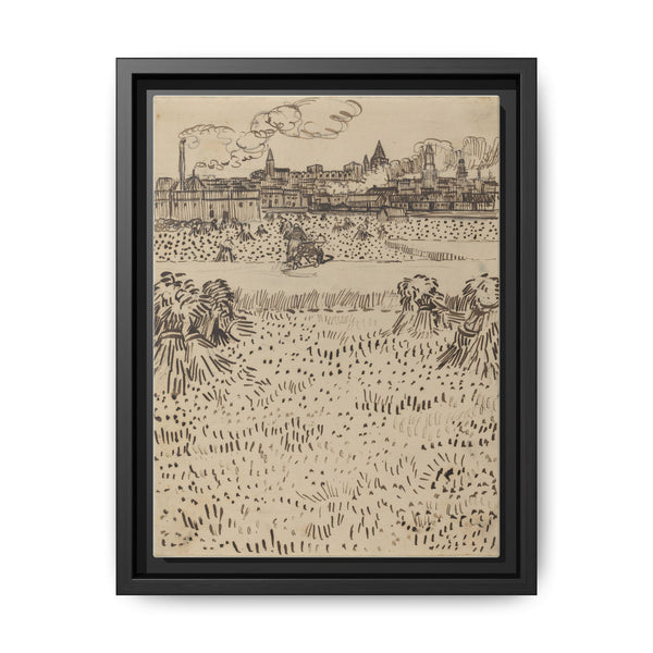 Vincent van Gogh's The Harvest (1888) - NOMADEN ART GALLERY