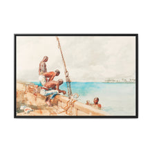 The Conch Divers (1885) by Winslow Homer - NOMADEN ART GALLERY