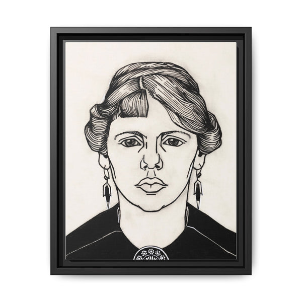 Portrait of a woman by Julie de Graag (1877-1924) - NOMADEN ART GALLERY
