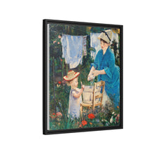 Lavandería (Le Linge), (1875) de Édouard Manet