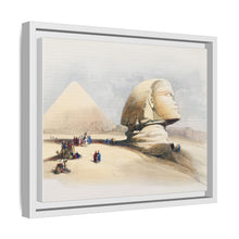 The Great Sphinx Pyramids of Gezeeh illustration bby David Roberts (1796–1864)