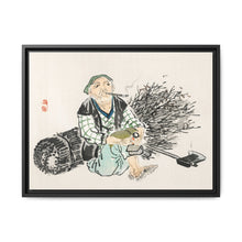 Smoking farmer with branches by Kōno Bairei (1844-1895) - NOMADEN ART GALLERY