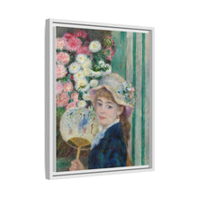 Mujer con abanico (c. 1879) de Pierre Auguste Renoir