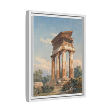 A Temple Ruin in Agrigento (c. 1825) by Carl Wilhelm Götzloff: A Classical Landscape