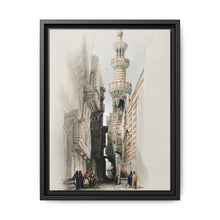 The minaret of the Mosque The Rhamree illustration by David Roberts (1796–1864). - NOMADEN ART GALLERY