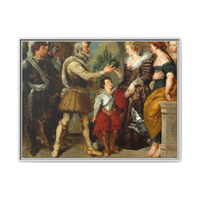 Henri IV Conferring the Regency upon Marie de' Medici (after Rubens) by Eugène Delacroix - NOMADEN ART GALLERY