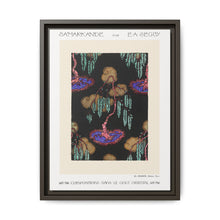 Tree pochoir pattern in oriental style. Original from our own 1914 edition of Samarkande - NOMADEN ART GALLERY