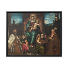 Doge Alvise Mocenigo and Family before the Madonna and Child (c. 1575) by Jacopo Tintoretto - NOMADEN ART GALLERY