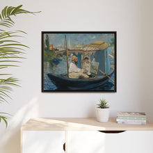 Monet en su barca (c. 1874) de Edouard Manet