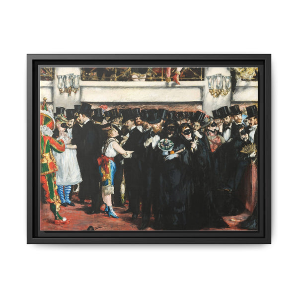Masked Ball at the Opera (1873) by Edouard Manet - NOMADEN ART GALLERY