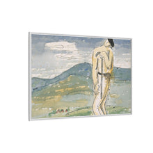 A weary pilgrim (1936) watercolor by Mikulas Galanda