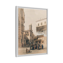 Bazaar of the coppersmiths Cairo illustration by David Roberts (1796–1864)