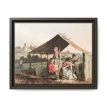 Illustration of teasel field from The Costume of Yorkshire (1814) by George Walker - NOMADEN ART GALLERY