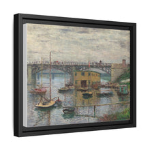 Claude Monet's Bridge at Argenteuil on a Gray Day (1876) - NOMADEN ART GALLERY