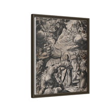 The martyrdom of Saint Ursula. Engraving by J. Sadeler after P. de Witte