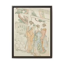 Visitors to the Hachiman shrine by Katsushika Hokusai - NOMADEN ART GALLERY