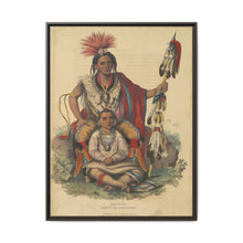 Keokuk, Chief of the Sacs and Foxes (1838) by Alfred Hoffy, Charles Bird King - NOMADEN ART GALLERY