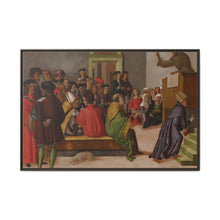A Franciscan Monk Preaching (ca. 1515-1525 (Renaissance) by School of the Romagna - NOMADEN ART GALLERY