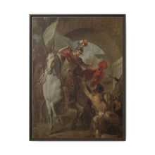 Saint Martin Sharing his Coat with a Beggar by Louis Galloche - NOMADEN ART GALLERY