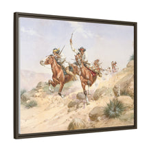 Apache Indians on Horseback by Herman Wendelborg Hansen