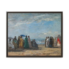 Claude Monet's The Beach at Trouville - NOMADEN ART GALLERY