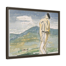 A weary pilgrim (1936) watercolor by Mikulas Galanda