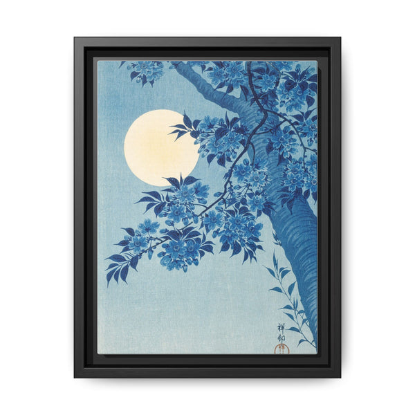 Blossoming Cherry on a Moonlit Night (ca. 1932) by Ohara Koson (1877–1945)