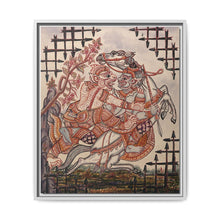 A scene from the Ramayana: Hanuman catching Virunyananti . Gouache painting by a Thai artist. - NOMADEN ART GALLERY