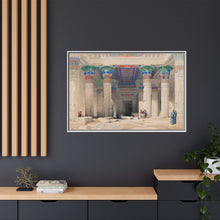 Grand Portico of the Temple of Philae Nubia illustration by David Roberts (1796–1864)