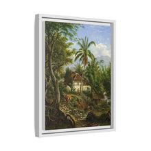 Landschap in Nederlands-Indie (1858 - 1900) by Maurits E H R van den Kerkhoff.