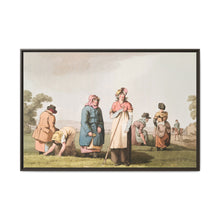 Illustration of riding the stang from The Costume of Yorkshire (1814) by George Walker - NOMADEN ART GALLERY