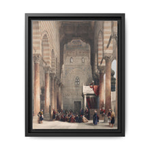 Interior of the mosque of the Metwalys (Metwalis) illustration by David Roberts (1796–1864) - NOMADEN ART GALLERY