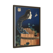 The Plate Mansion by Katsushika Hokusai (1760-1849), a traditional Japanese Ukyio-e style illustration of traditional Japanese folklore ghost, Okiku - NOMADEN ART GALLERY
