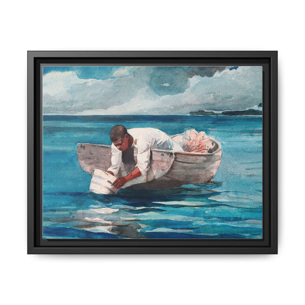 The Water Fan (ca. 1888–1889) by Winslow Homer - NOMADEN ART GALLERY