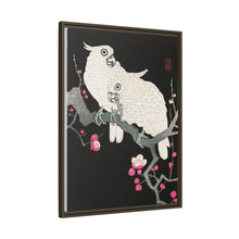 Two cockatoo and plum blossom (1925 - 1936) by Ohara Koson