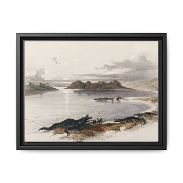 Wady Dabod (Wadi Dabod) Nubia illustration by David Roberts (1796–1864) - NOMADEN ART GALLERY