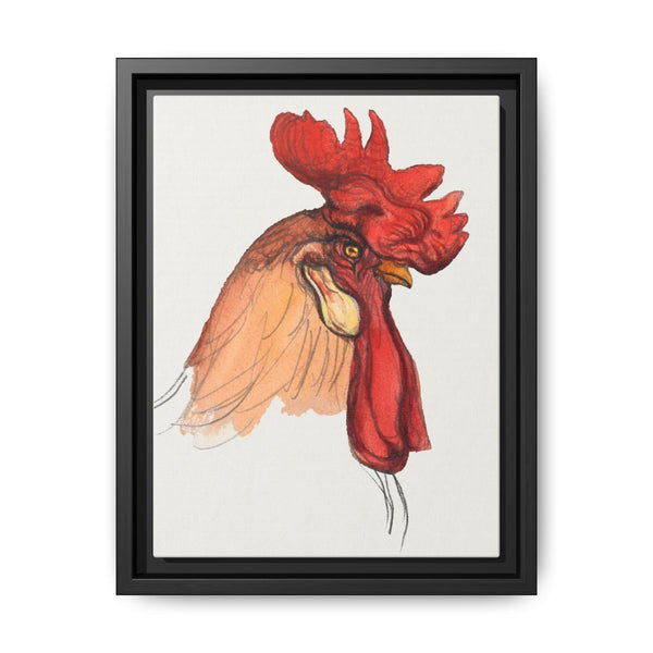 Head of a Rooster (ca. 1900) by Samuel Colman - NOMADEN ART GALLERY