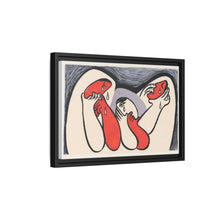 Crying women (1938), abstract painting by Mikulas Galanda