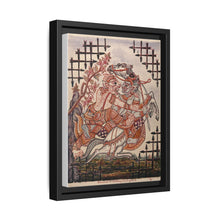 A scene from the Ramayana: Hanuman catching Virunyananti . Gouache painting by a Thai artist. - NOMADEN ART GALLERY