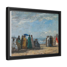 Claude Monet's The Beach at Trouville - NOMADEN ART GALLERY