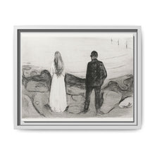 Two Human Beings. The Lonely Ones (1894) by Edvard Munch - NOMADEN ART GALLERY