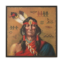 Indian chief portrait illustration - NOMADEN ART GALLERY