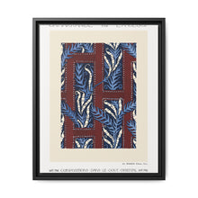 Art Nouveau Flower pattern pochoir print in oriental style. Original from our own 1914 edition of Samarkande - NOMADEN ART GALLERY