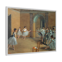 Edgar Degas's The Dance Foyer at the Opera on the rue Le Peletier (1872)