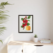 Japan Quince tree lithograph. Digitally enhanced from our own original 1900 edition plates of Botanical Specimen published by Rochester Lithographing