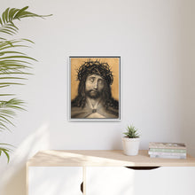 Christ as the Man of Sorrows. Colour lithograph by N.J. Strixner, 1818, after Q. Matsys.