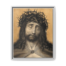 Christ as the Man of Sorrows. Colour lithograph by N.J. Strixner, 1818, after Q. Matsys. - NOMADEN ART GALLERY