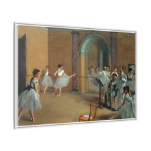 Edgar Degas's The Dance Foyer at the Opera on the rue Le Peletier (1872)