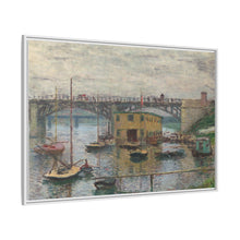 Claude Monet's Bridge at Argenteuil on a Gray Day (1876) - NOMADEN ART GALLERY
