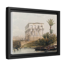 The hypaethral temple at Philae called the Bed of Pharaoh illustration by David Roberts (1796–1864)